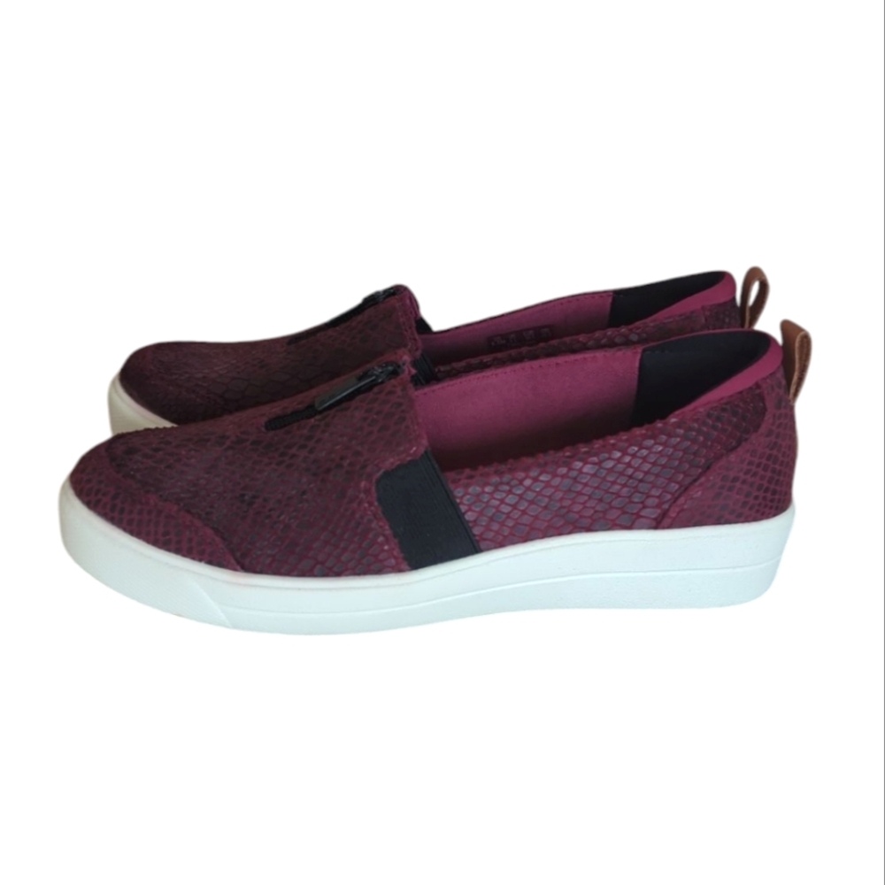 Ryka Vivvi Memory Foam Slip-On Sneaker 8.5M Plum Red - Picture 5 of 16